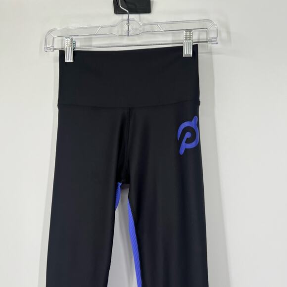 Peloton Black Show Up Rib Leggings High Rise - Picture 3 of 6